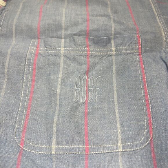 Saturdays Casual Button Down Shirt Men's Size Medium - Picture 3 of 9